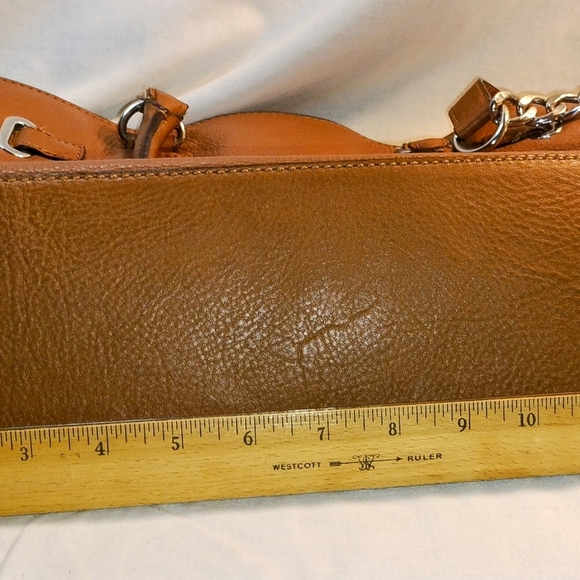 Michael Kors Medium Large Leather Hamilton Bag Brown Satchel With wallet. - Picture 16 of 17